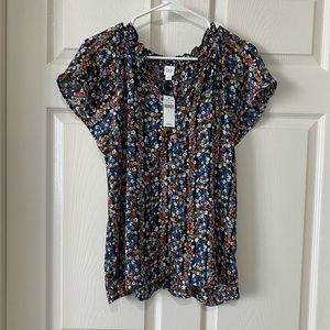 Gap floral print blouse.